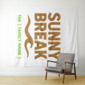 Tenture Extra-Large (88"x104") Tapestry (En situation (horizontale))