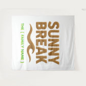 Tenture Extra-Large (88"x104") Tapestry (Devant (Horizontal))