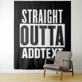 Tenture Extrémité droite ajoutez votre texte (En situation)