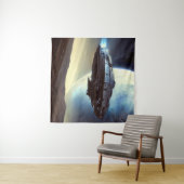 Tenture F. vaisseau spatial orbitant 2 (En situation (horizontale))