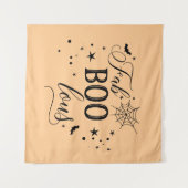 Tenture FabBOOlous Halloween orange Backdrop party (Devant (Horizontal))
