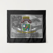 Tenture Fabled 75th Ranger Regiment (Devant (Horizontal))