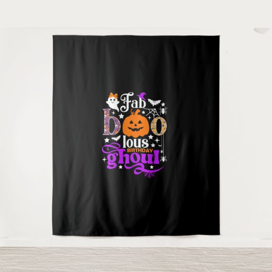 Tenture Fabolé Anniversaire Ghoul Chemise Funny Boo Citrou (Devant)