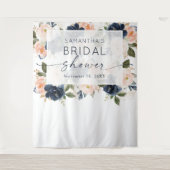 Tenture Faire à main levée Botanique Fleurs de mariage  (Devant)