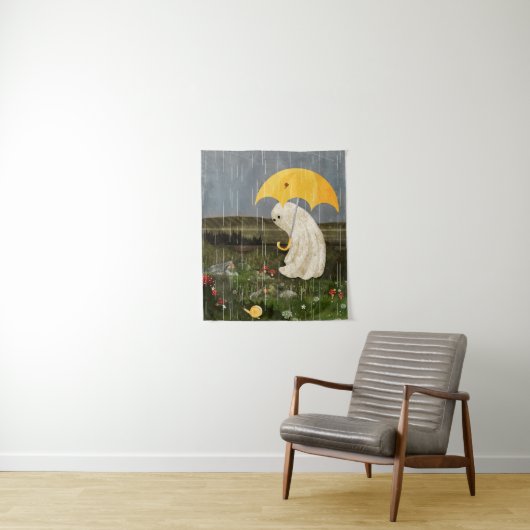 Tenture Faire des amis (En situation)