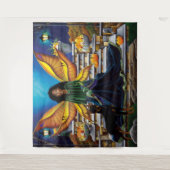 Tenture Fairy Guardian Doberman Chien (Devant)
