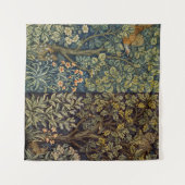 Tenture Faisan Coq William Morris Bois Oiseau Arbre (Devant (Horizontal))