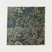 Tenture Faisan d'arbre boisé William Morris (Devant (Horizontal))