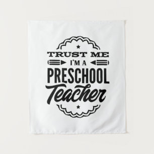 Tenture Faites-moi confiance Je Suis Un Enseignant D'École