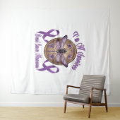 Tenture Faith Hope (En situation (horizontale))