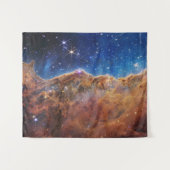 Tenture Falaises cosmiques Carina Nebula James Webb Telesc (Devant (Horizontal))