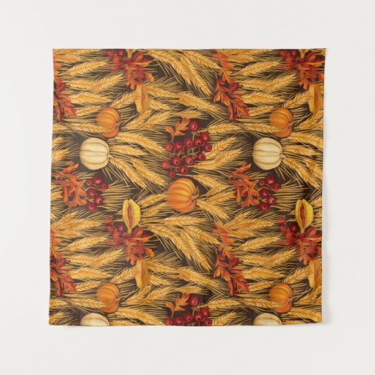 Tenture Fall Harvest (Devant (Horizontal))