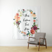 Tenture Fall Wedding Backdrop Photo Booth Decor Tapestry (En situation)