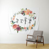 Tenture Fall Wedding Backdrop Photo Booth Decor Tapestry (En situation (horizontale))
