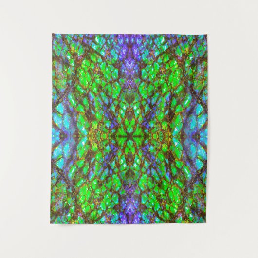 Tenture Falln Peacock Ammolite (Devant)