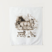 Tenture Famille Bobcat (Devant)