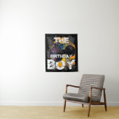 Tenture Famille de jumelage de camions Monster Boy Birthda (En situation)