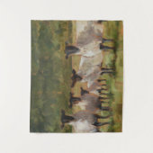 Tenture Famille de moutons (Devant)