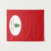 Tenture Famille Dîner de Noël Buffet Table Coureur (Devant (Horizontal))