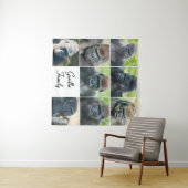 Tenture Famille Gorilla (En situation (horizontale))