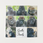 Tenture Famille Gorilla (Devant)