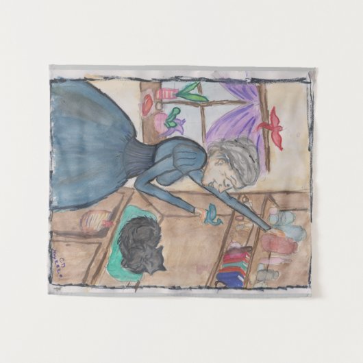 Tenture familure sorcière (Devant (Horizontal))