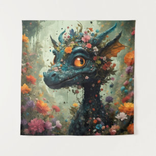 Tenture Fantaisie de bébé dragon
