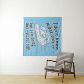 Tenture Fantastique design de repassage Je déteste le repa (En situation (horizontale))