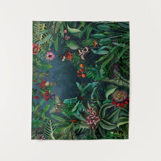 Tenture Fantastique Fabulous Midnight Rainforest (Devant)