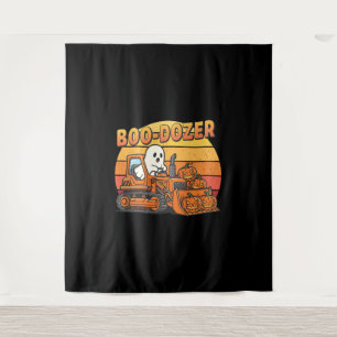 Tenture Fantôme de Boo Dozer drôle d'Halloween
