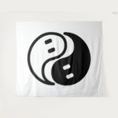 Tenture Fantôme Yin Yang (Devant (Horizontal))