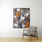 Tenture Fantômes Monstres mignons Éffrayants et Déplaisant (En situation)