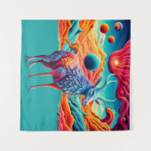 Tenture faune Alien (Devant (Horizontal))