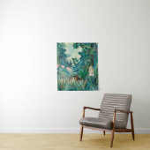 Tenture Faune dans la peinture tropicale de la jungle (En situation)