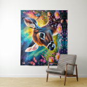 Tenture Faune dans Meadow Pond (En situation)