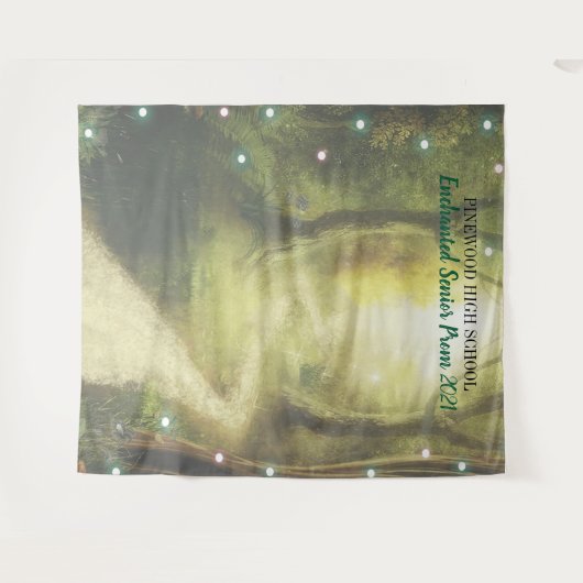 Tenture Fée de forêt enchantée Lumière sur le parc  (Devant (Horizontal))
