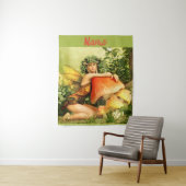 Tenture Fée des champignons Thunder_Cove (En situation)