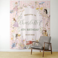 Fées Fleurs Fleurs sauvages Pré Accueil Anniversai