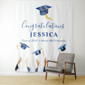 Tenture Félicitation Diplômé fond d'écran Photo stand (En situation)