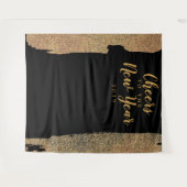 Tenture Félicitations à la nouvelle année fond (Devant (Horizontal))