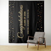 Tenture Félicitations à la promotion 2026 toile de fond de (En situation)