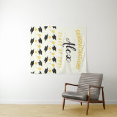 Tenture Félicitations à la promotion de diplômés Nom perso (En situation (horizontale))