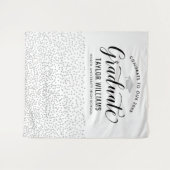 Tenture Félicitations à Notre Diplômé Fête de Confettis Ar (Devant (Horizontal))