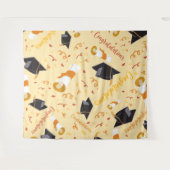 Tenture Félicitations pour la remise des diplômes (Devant (Horizontal))