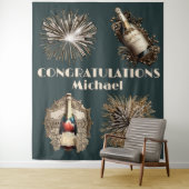 Tenture Félicitations pour la remise des diplômes, célébra (En situation)