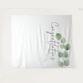 Tenture Félicitations promotion 2024 Fond pour photos de r (Devant (Horizontal))