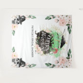 Tenture Félicitations Sorcières Décor de Fond de Fête de M (Devant (Horizontal))