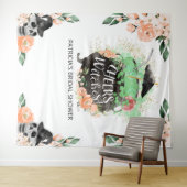 Tenture Félicitations Sorcières Décor de Fond pour la Fête (En situation (horizontale))