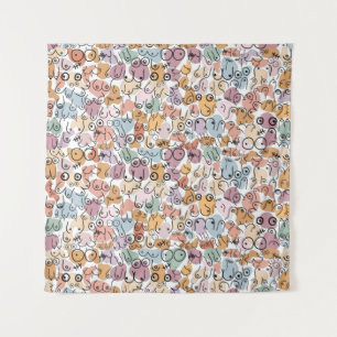 Tenture féministe amusante