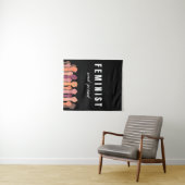 Tenture Féministe Et Fière (En situation (horizontale))